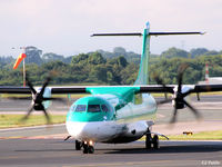 EI-FAT @ EGCC - Taxy to the Gate - by Clive Pattle