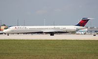N989DL @ MIA - Delta MD-88 - by Florida Metal