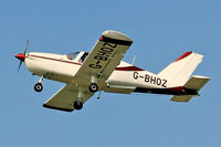 G-BHOZ @ EGFH - Visiting Tampico, Kemble based, seen departing runway 22 at EGFH, en-route EGBP. - by Derek Flewin