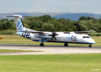 G-FLBE @ EGCC - Manchester action - by Clive Pattle