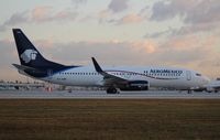 XA-AMK @ MIA - Aeromexico 737-800 - by Florida Metal