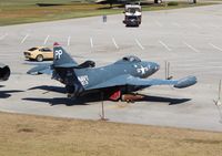 126275 - F9F-5P Panther at Battleship Alabama - by Florida Metal