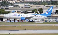 C-FTCZ @ FLL - Canjet 737-800 - by Florida Metal