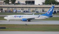 C-FYQO @ FLL - Canjet 737-800 - by Florida Metal
