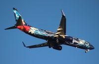 C-GWSZ @ MCO - West Jet 737-800 Disney livery - by Florida Metal