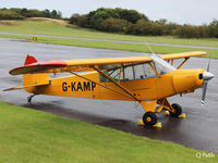 G-KAMP @ EGPJ - On the apron at Glenrothes - by Clive Pattle