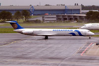 SX-BMP @ EHAM - McDonnell-Douglas DC-9-82 [49279] (Alexandair) Amsterdam-Schiphol~PH 10/08/2006 - by Ray Barber