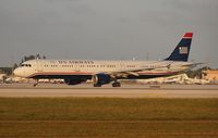 N153UW @ MIA - US Airways A321 - by Florida Metal