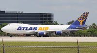 N419MC @ MIA - Atlas Air 747-400 - by Florida Metal