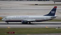 N435US @ MIA - US Airways 737-400 - by Florida Metal