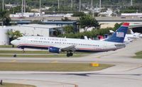 N444US @ FLL - USAirways 737-400 - by Florida Metal