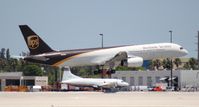N456UP @ MIA - UPS 757-200 - by Florida Metal