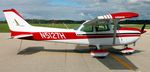 N5127H @ KBDE - Cessna 172M Skyhawk on the ramp in Baudette, MN. - by Kreg Anderson