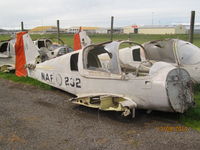 NAF232 @ NZPM - scrap ready for flying one day - by magnaman