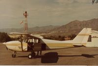 N8059X @ L06 - Short stop in Death Valley on the flight from Fremont,Ca. to Lake Havasu,Arizona on Memorial Day weekend in 1983. A very memorable (in my top 25) and satisfying day of flying!!Have found that great flights are not always determined by what you are flying. - by S B J