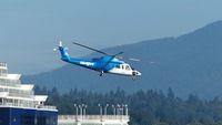C-GHJJ @ CBC7 - Helijet just departed Vancouver Harbour Heliport. - by M.L. Jacobs