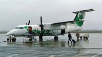C-GONY @ CYSB - Air Canada Jazz Dash 8 loading for departure. - by M.L. Jacobs