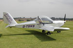 G-TSKS @ X5FB - Cosmik EV-97 Teameurostar UK, Fishburn Airfield UK, September 13th 2014. - by Malcolm Clarke
