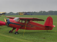 N44533 @ IA27 - At a very wet Antique Airfield, Blakesburg - by alanh