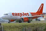 G-EZIW @ EGGW - Easyjet A319 with touches of Italy at Luton - by Terry Fletcher