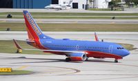 N729SW @ FLL - Southwest 737-700 - by Florida Metal