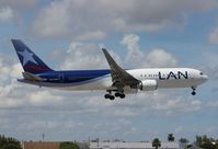 CC-CXK @ MIA - LAN 767-300 - by Florida Metal