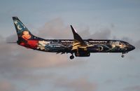 C-GWSZ @ MCO - West Jet Disney 737-800 - by Florida Metal