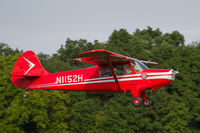 N1152H @ IA27 - On finals at Antique Airfield, Blakesburg - by alanh