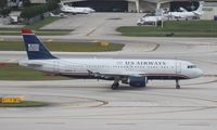 N112US @ FLL - USAirways A320 - by Florida Metal