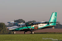 N901ST @ 8N2 - Departing Skydive Chicago - by Dave G