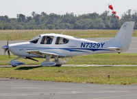 N7329Y @ LFBH - Taxiing for departure... - by Shunn311