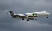 N307FA @ MIA - Dutch Antilles Express MD-83 - by Florida Metal