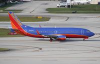 N386SW @ FLL - Southwest 737-300 - by Florida Metal