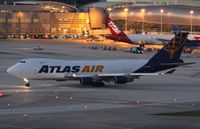 N497MC @ MIA - Atlas Air 747-400 - by Florida Metal