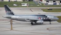 N525NK @ FLL - Spirit A319 - by Florida Metal