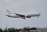 N531CL @ MIA - Blue Panorama 767-300 all white - by Florida Metal