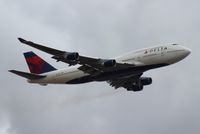 N670US @ DTW - Delta 747-400 - by Florida Metal