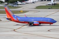 N746SW @ FLL - Southwest 737-700 - by Florida Metal