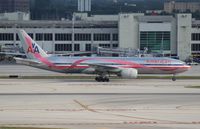 N759AN @ MIA - American pink ribbon 777-200 - by Florida Metal