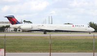 N919DL @ MIA - Delta MD-88 - by Florida Metal