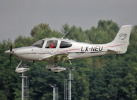 LX-NEU @ ELLX - Landing rwy 24 - by Shunn311