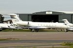 N441GC @ EGGW - 2013 Gulfstream G550 (VSP), c/n: 5441 at Luton - by Terry Fletcher