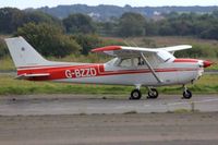 G-BZZD @ EGFH - Visiting Skyhawk, Bodmin based, previously G-BDPF, seen visiting EGFH for the weekend. - by Derek Flewin