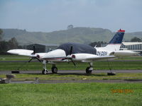 ZK-DEM @ NZAR - sky survey aircraft at ardmore - by magnaman