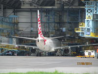 ZK-PBI @ NZAA - in for check up at ANZ maintenance - by magnaman