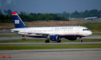 N103US @ KCLT - Taxi CLT - by Ronald Barker