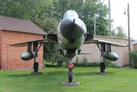62-4425 - F-105G in front of VFW Hall Blissfield MI - by Florida Metal