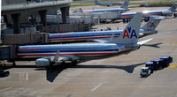 N438AA @ KDFW - At the gate DFW TX - by Ronald Barker