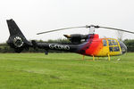 G-CDNO @ EGBR - Westland Gazelle AH.1 at the Real Aeroplane Club's Helicopter Fly-In, Breighton Airfield, North Yorkshire, September 21st 2014. - by Malcolm Clarke