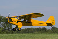 N40827 @ IA27 - Landing at Antique Airfield, Blakesburg - by alanh